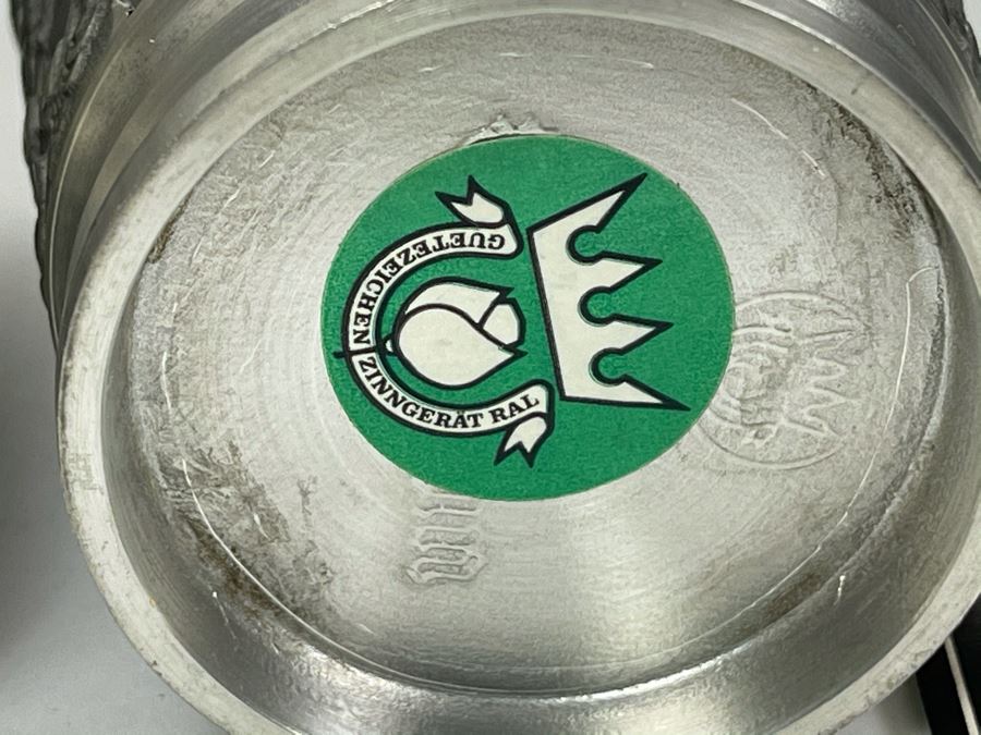 JUST ADDED - Collection Of New German Rein Zinn Pewter Cups [Photo 11]