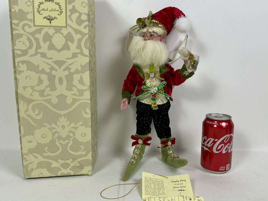 JUST ADDED - Mark Roberts Faires Limited Edition Naughty Fairy With Box (Missing Sign) 1062 Of 1250 14H [Photo 2]