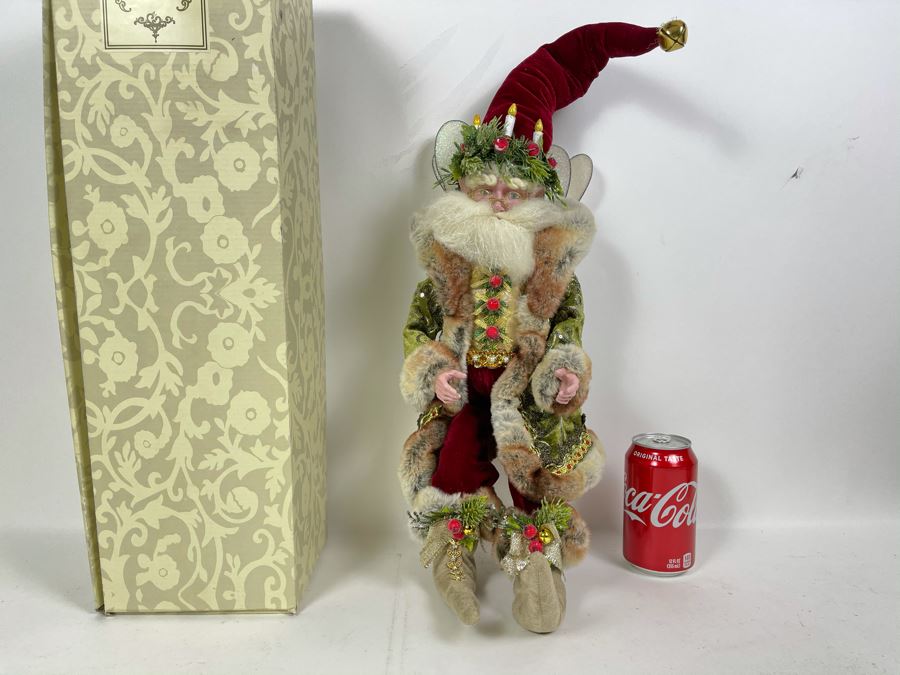 JUST ADDED - Mark Roberts Faires Limited Edition Father Christmas Fairy Large With Box 12 Of 400 20H [Photo 2]