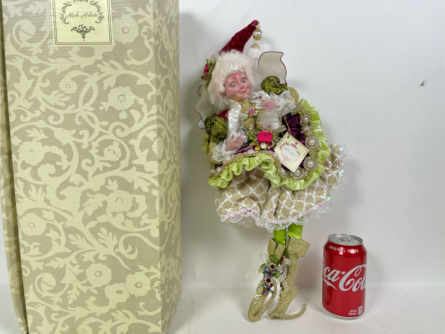 JUST ADDED - Mark Roberts Faires Limited Edition Holly Rose Princess Fairy Medium With Box 211 Of 600 20H