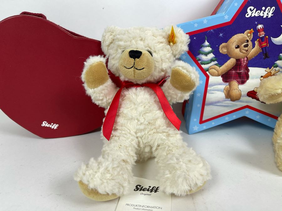 JUST ADDED - Pair Of German Steiff Bears With Boxes 9H [Photo 3]