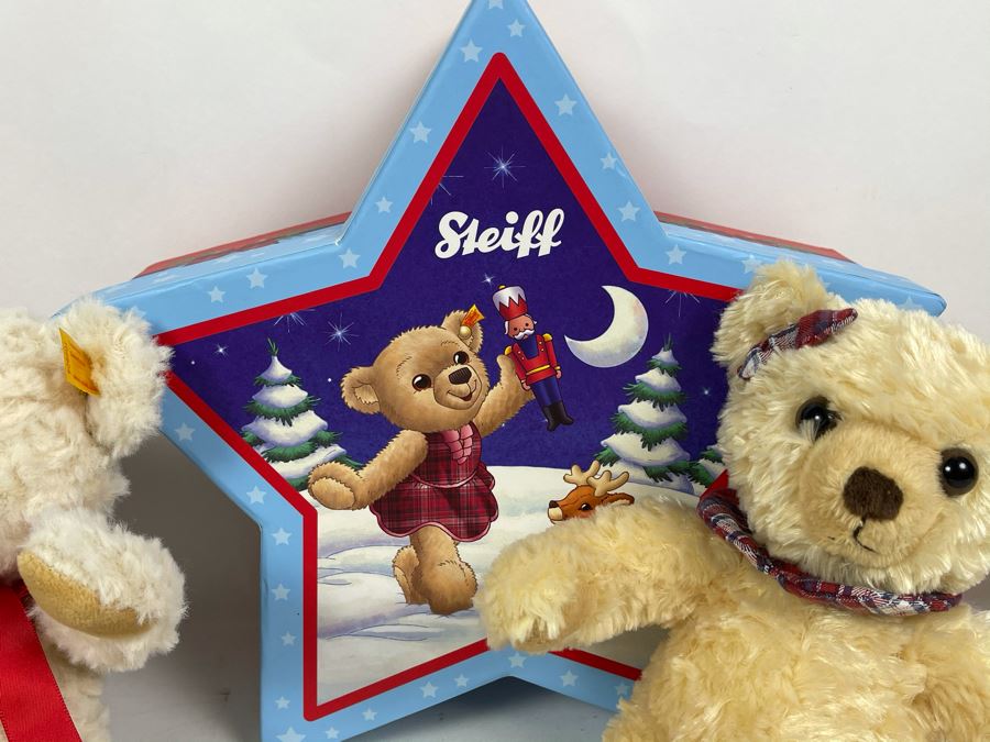JUST ADDED - Pair Of German Steiff Bears With Boxes 9H [Photo 8]