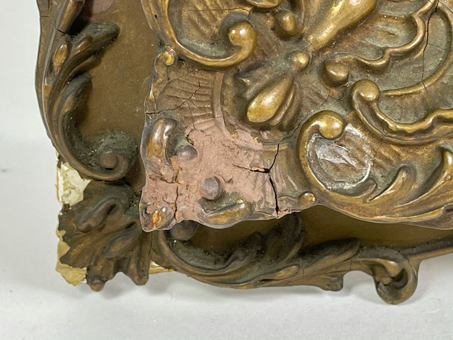 Original Signed R. F. Mcintyre Painting Titled 'The Path Across The Common Morning' In Vintage Frame 12 X 20 [Photo 15]