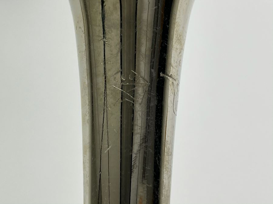 Vintage Soviet Union Russian Youth Group 'Pioneers' Trumpet With Moto Flag 22.5L [Photo 10]