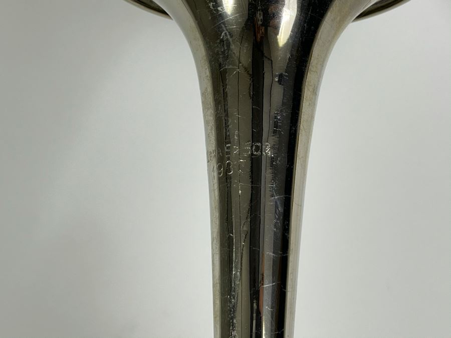 Vintage Soviet Union Russian Youth Group 'Pioneers' Trumpet With Moto Flag 22.5L [Photo 13]