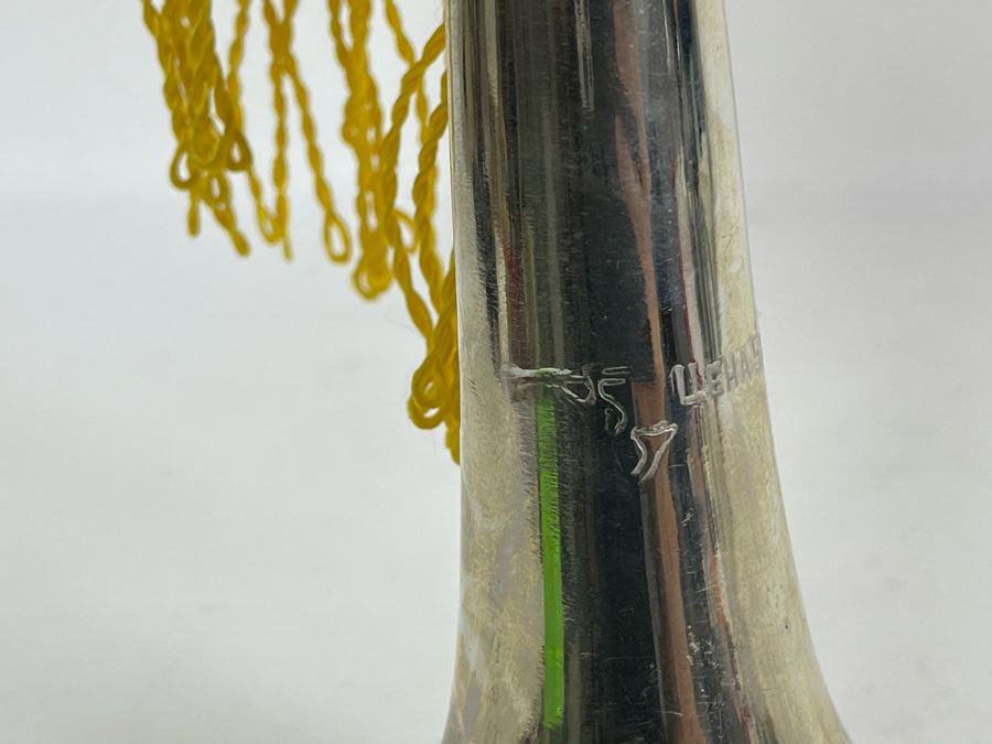 Vintage Soviet Union Russian Youth Group 'Pioneers' Trumpet With Moto Flag 21L [Photo 11]