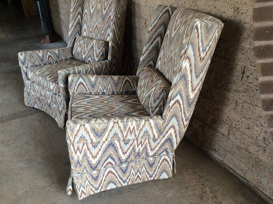 Mid-Century Wingback Chairs - Have Been Reupholstered [Photo 3]