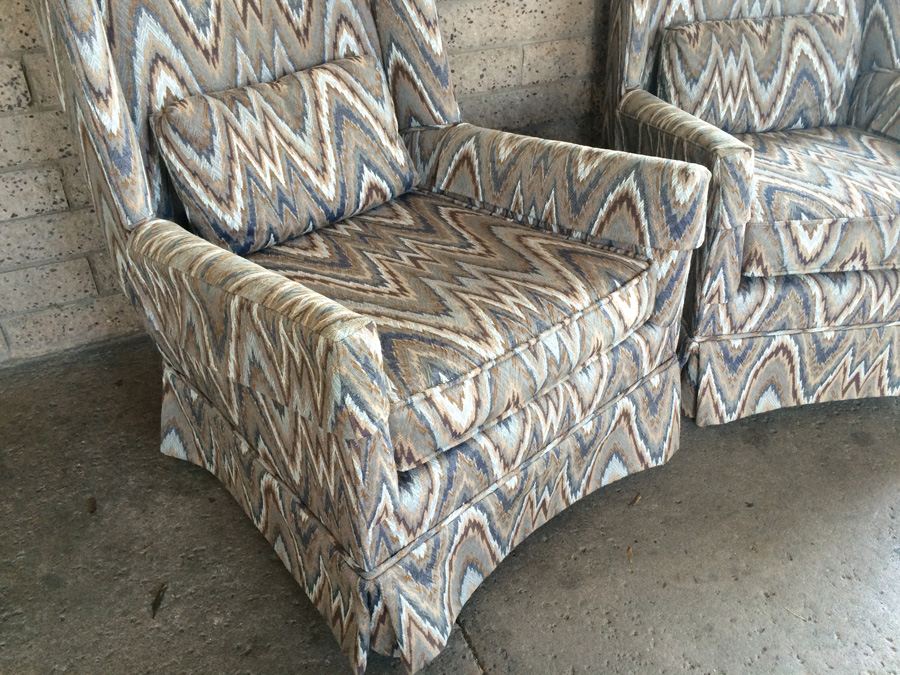 Mid-Century Wingback Chairs - Have Been Reupholstered [Photo 5]