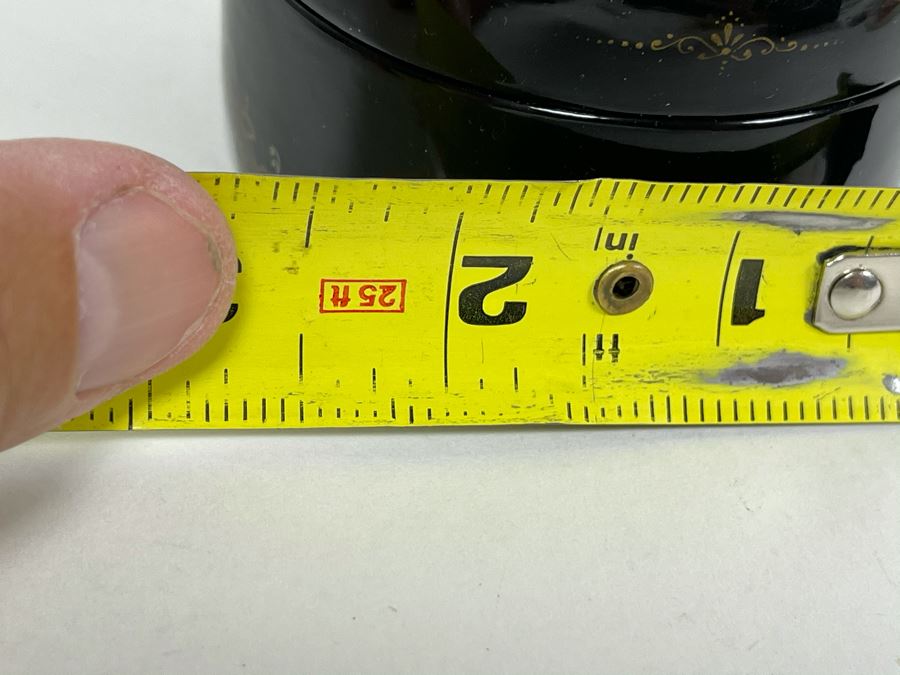 Handpainted Signed Russian Palekh Lacquer Box 3.5W X 2.75D X 1.5H [Photo 14]