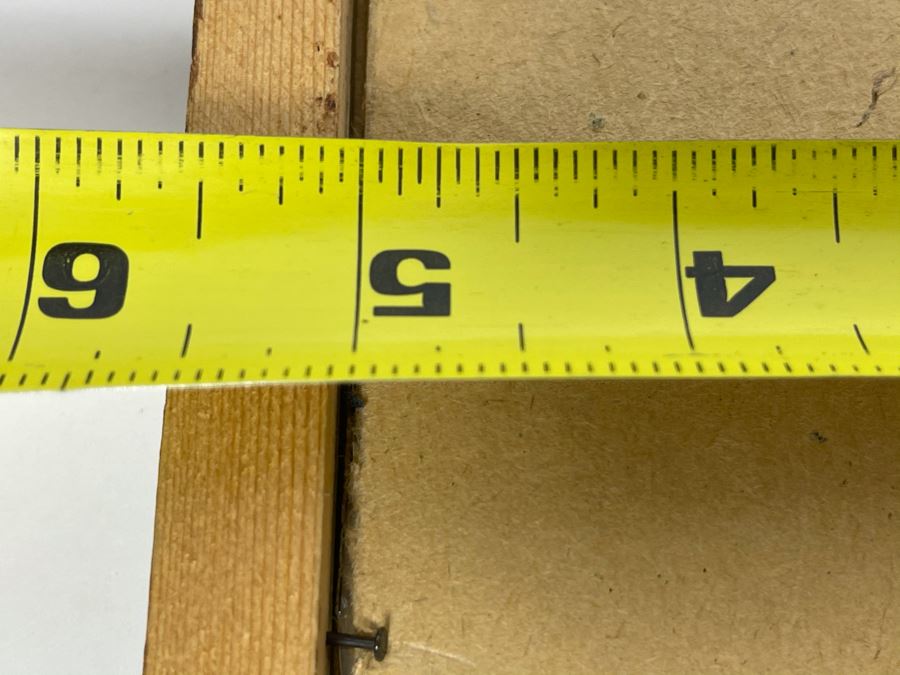 Small Framed Original Signed Watercolor Painting Signed A. Raim Titled On Back Of Painting 5 X 4.25 [Photo 7]