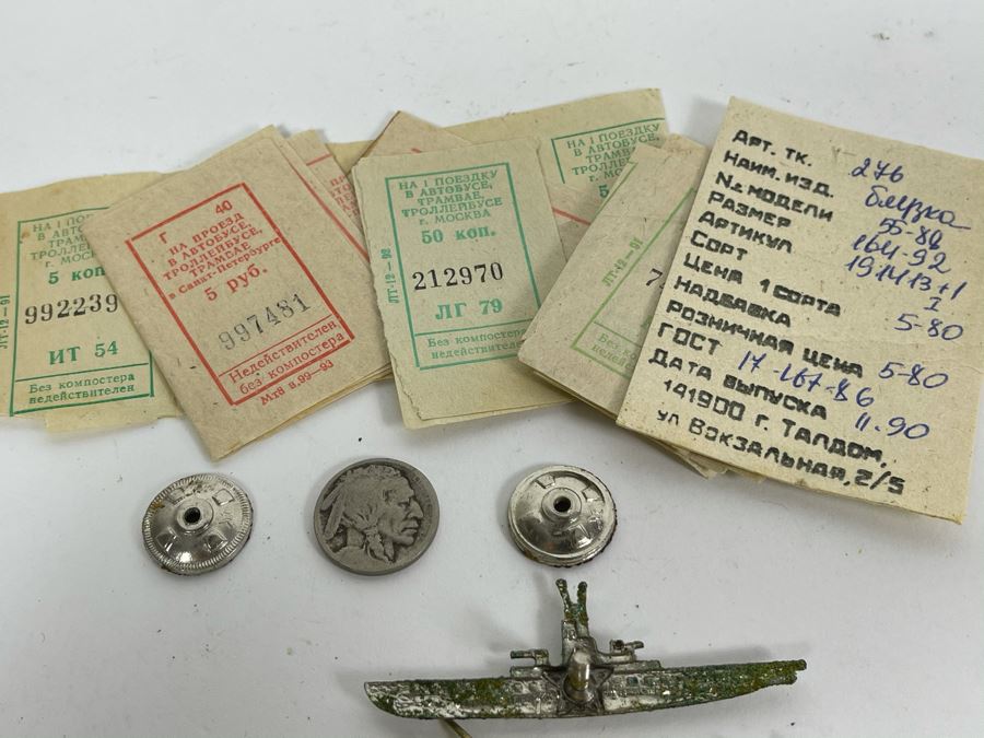 Collection Of Vintage USSR Soviet Union Military NAVY Submarine Medals Pins [Photo 16]
