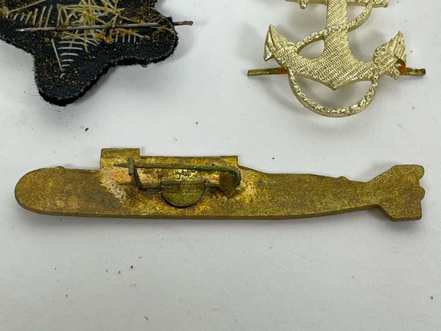 Collection Of Vintage USSR Soviet Union Military NAVY Submarine Medals Pins [Photo 12]