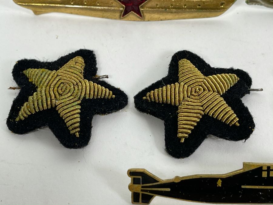 Collection Of Vintage USSR Soviet Union Military NAVY Submarine Medals Pins [Photo 10]