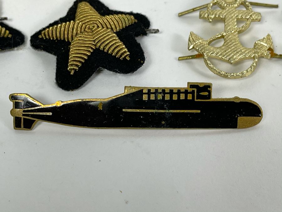 Collection Of Vintage USSR Soviet Union Military NAVY Submarine Medals Pins [Photo 6]