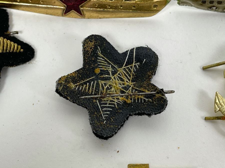 Collection Of Vintage USSR Soviet Union Military NAVY Submarine Medals Pins [Photo 13]