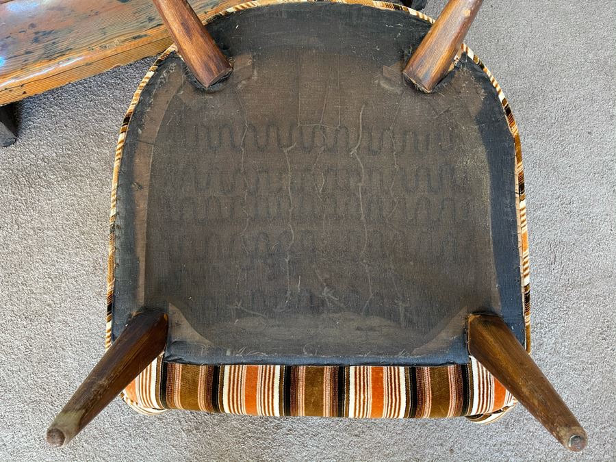 Pair Of Mid-Century Modern Upholsted Armchairs (Designer Unknown) Coronado Estate (CE) [Photo 11]