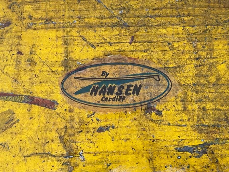 Vintage Authentic WW II Liberty Ship Hatch Cover Converted To Coffee Table [Photo 18]