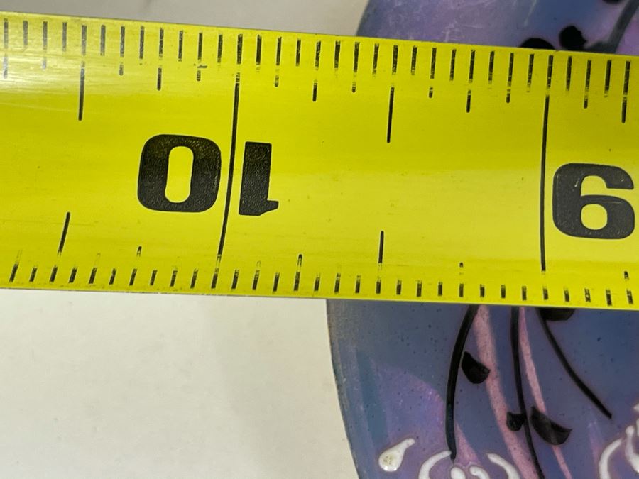 Set Of Three Hand Painted Japanese Luncheon Plates With Cups 9.5 X 7.5 [Photo 11]