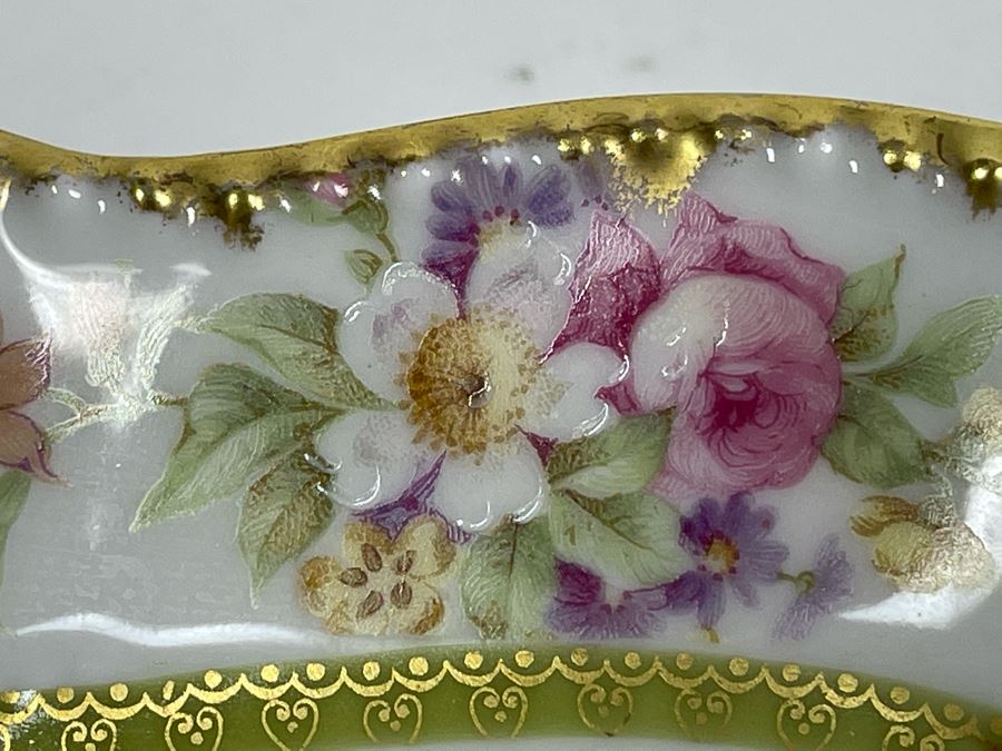 Hand Painted Limoges France Serving Platter 12.5 X 5.5 [Photo 10]