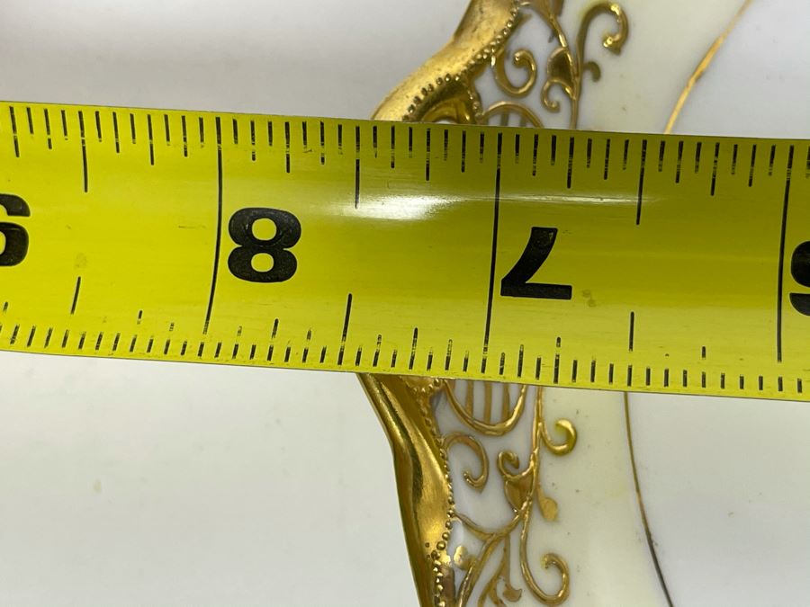 Elite Works Limoges France Gravy Boat With Dish 7.5W [Photo 8]