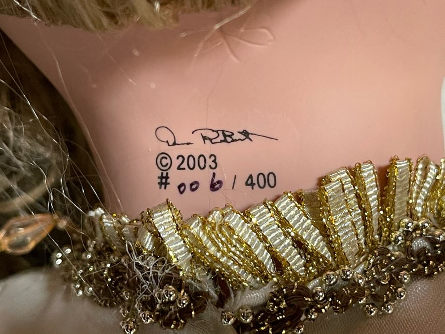 JUST ADDED - Tall Vintage 2003 Limited Edition Donna RuBert Doll 6 Of 400 With Box 38'H [Photo 11]