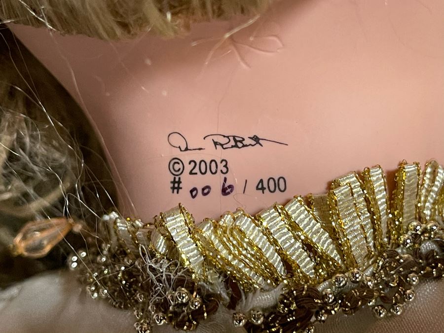 JUST ADDED - Tall Vintage 2003 Limited Edition Donna RuBert Doll 6 Of 400 With Box 38'H [Photo 12]