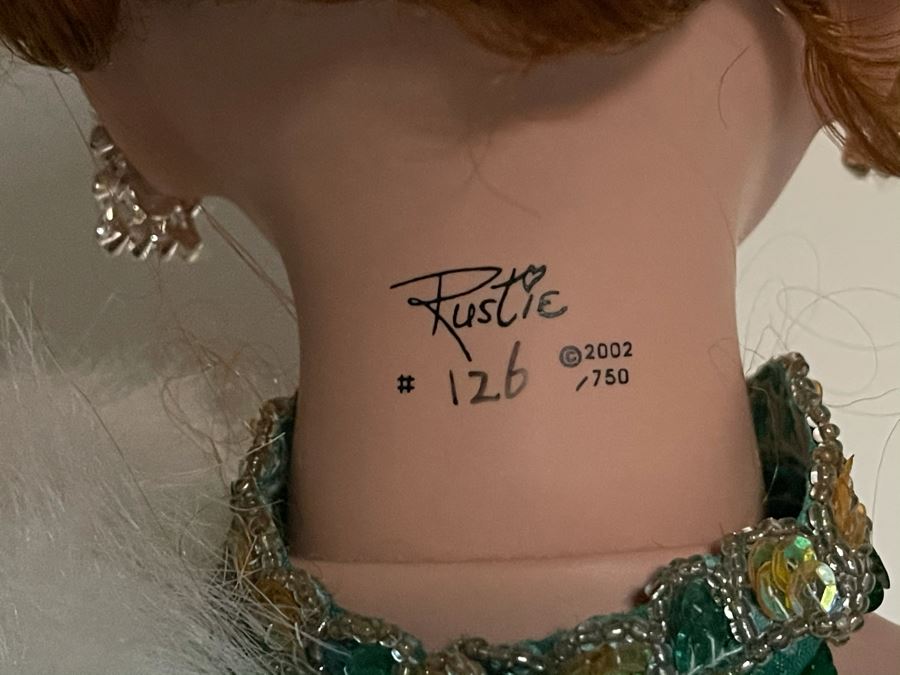 JUST ADDED - Tall Vintage 2002 Limited Edition Rustie Doll 126 Of 750 With Box 38'H [Photo 9]