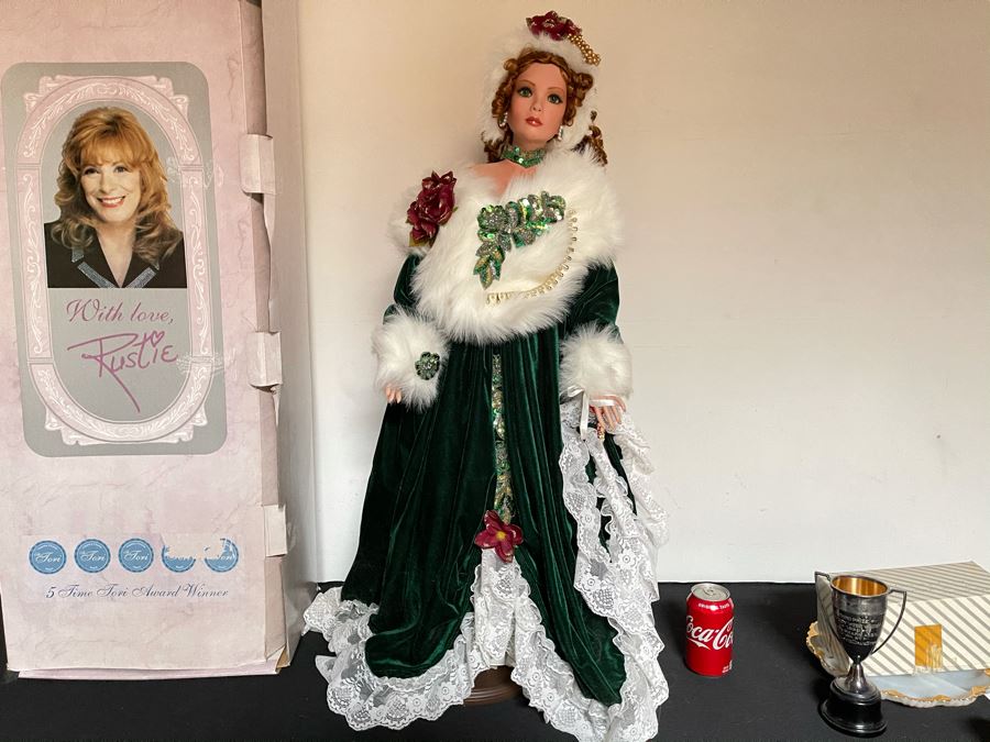JUST ADDED - Tall Vintage 2002 Limited Edition Rustie Doll 126 Of 750 With Box 38'H [Photo 2]