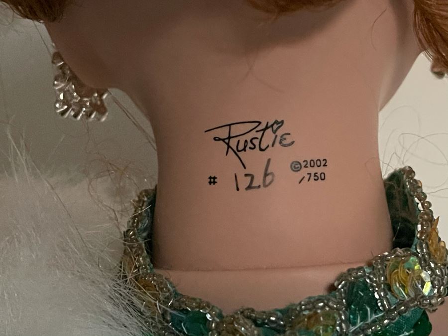 JUST ADDED - Tall Vintage 2002 Limited Edition Rustie Doll 126 Of 750 With Box 38'H [Photo 8]