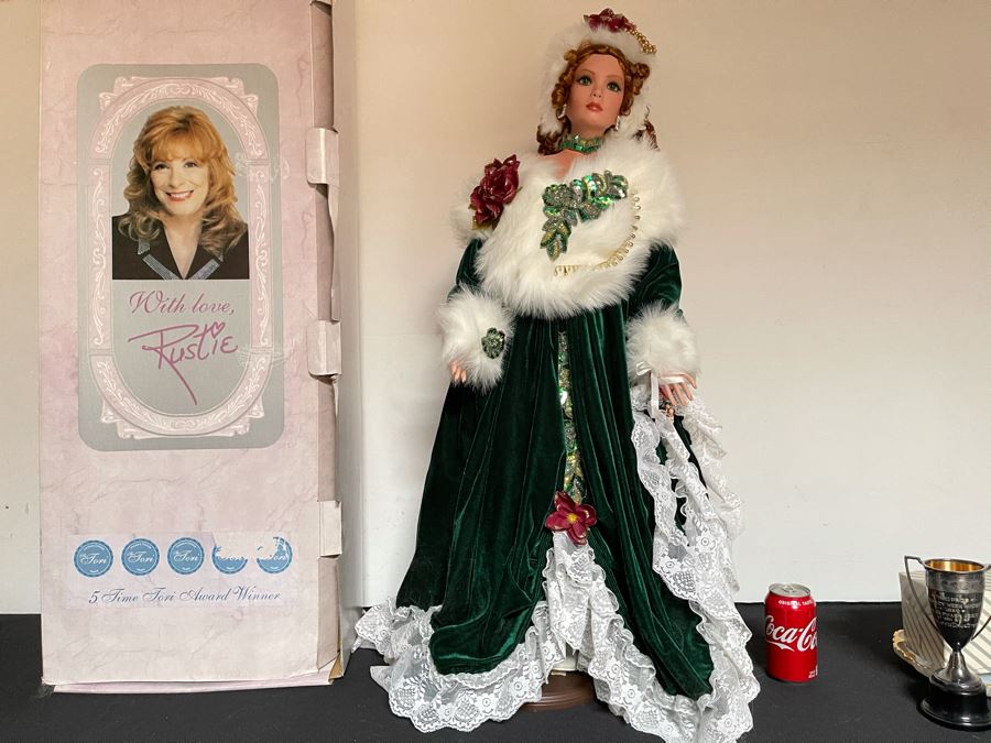 JUST ADDED - Tall Vintage 2002 Limited Edition Rustie Doll 126 Of 750 With Box 38'H [Photo 3]