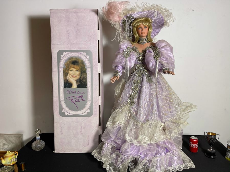 JUST ADDED - Tall Vintage 2002 Limited Edition Rustie Doll 234 Of 1000 With Box 40'H [Photo 3]