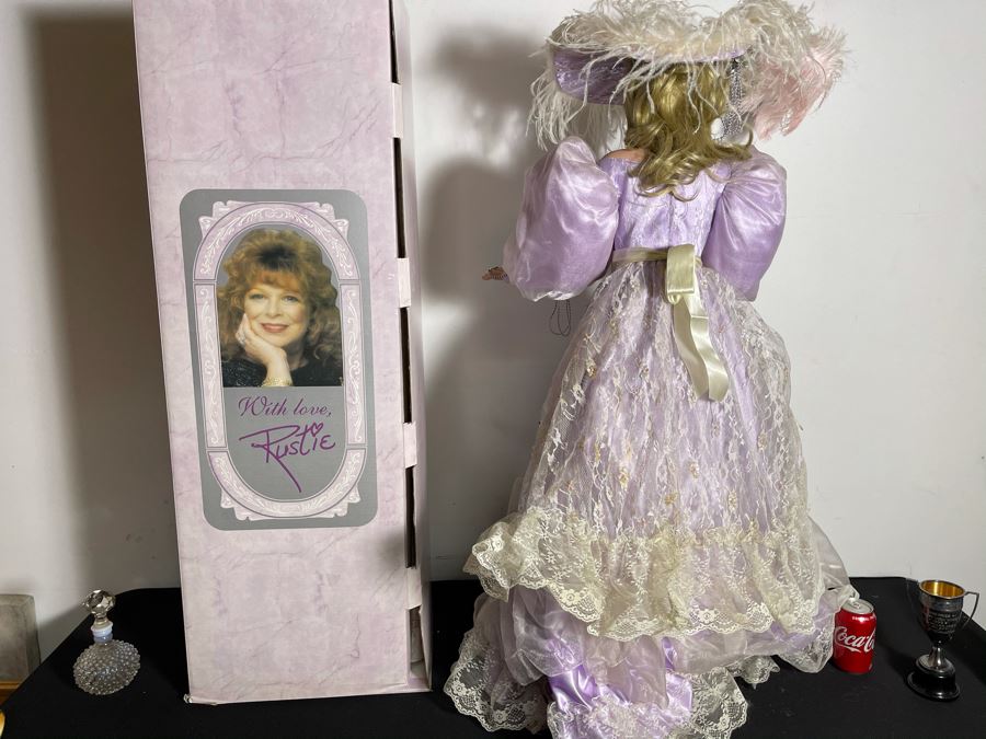 JUST ADDED - Tall Vintage 2002 Limited Edition Rustie Doll 234 Of 1000 With Box 40'H [Photo 10]