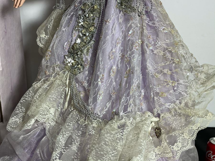 JUST ADDED - Tall Vintage 2002 Limited Edition Rustie Doll 234 Of 1000 With Box 40'H [Photo 8]