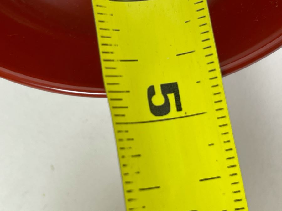 Pair Of Japanese Shikki Lacquer-Ware Bowls From Okinawa Japan Smaller Bowl Features Dragon 5R [Photo 13]