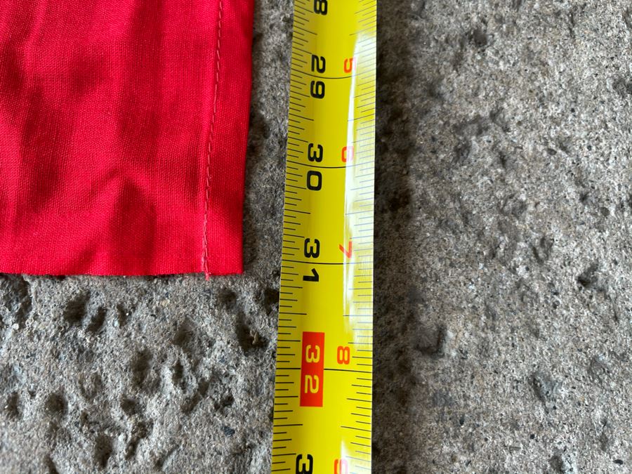 Vintage Soviet Union USSR Banner Flag 5' X 31' [Photo 4]