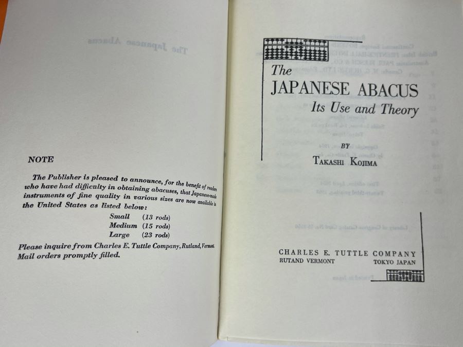 Vintage Japanese Abacus With Book 13L [Photo 6]