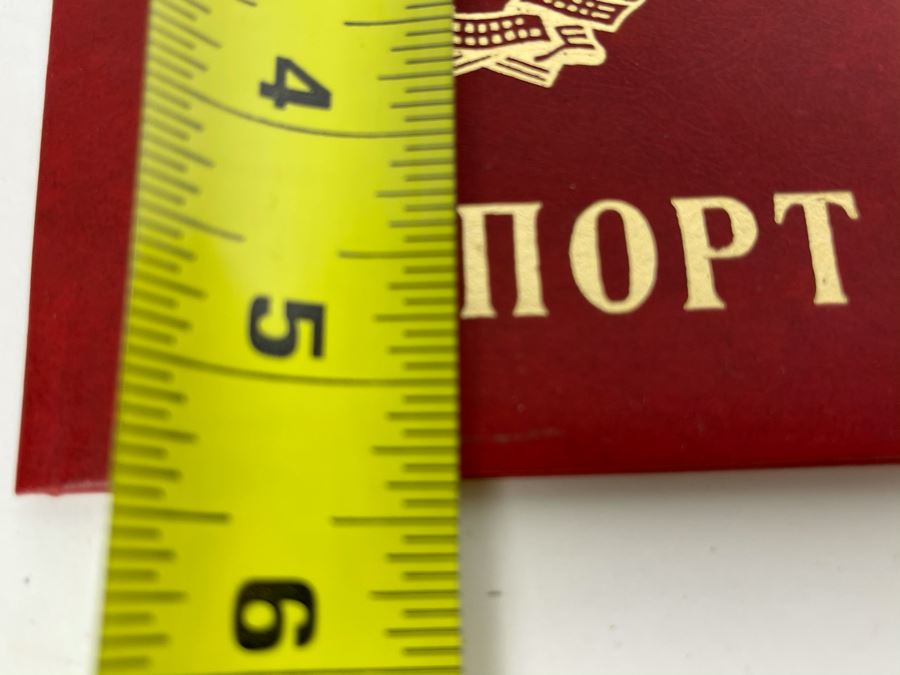 Vintage Soviet CCCP Passport Cover Holder [Photo 5]