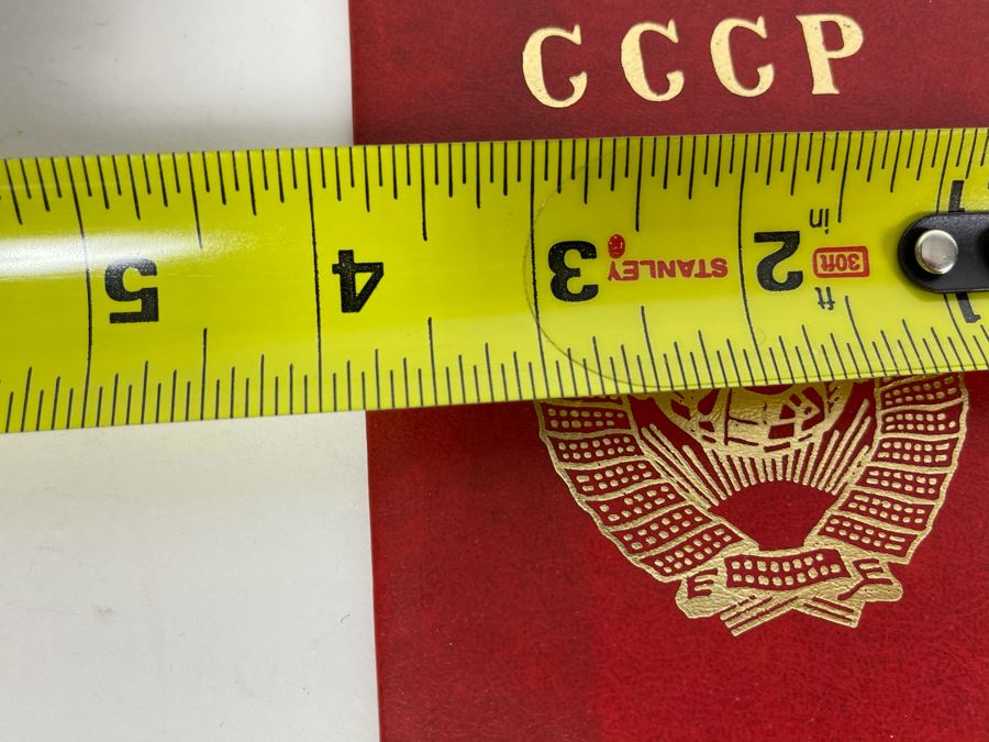 Vintage Soviet CCCP Passport Cover Holder [Photo 4]