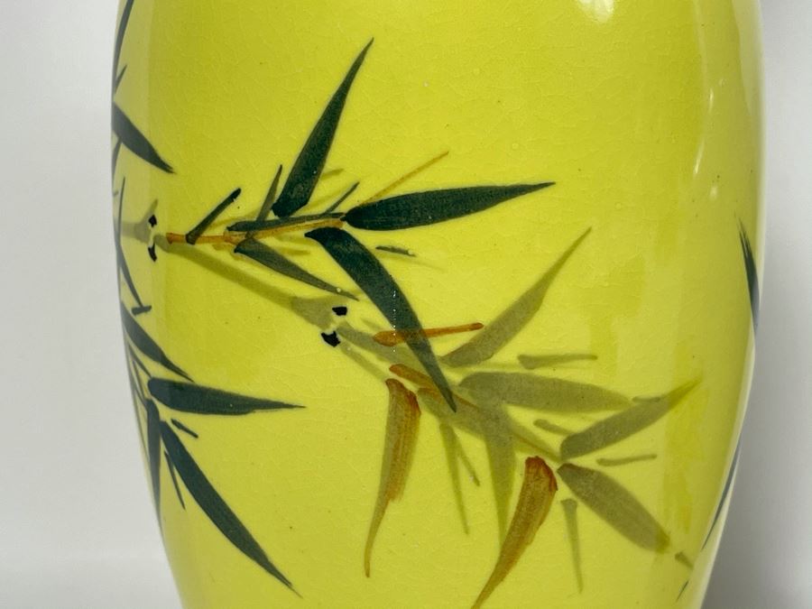 Vintage Chinese Floral Vases Made In Taiwan R.O.C. 11.5H 9H [Photo 7]