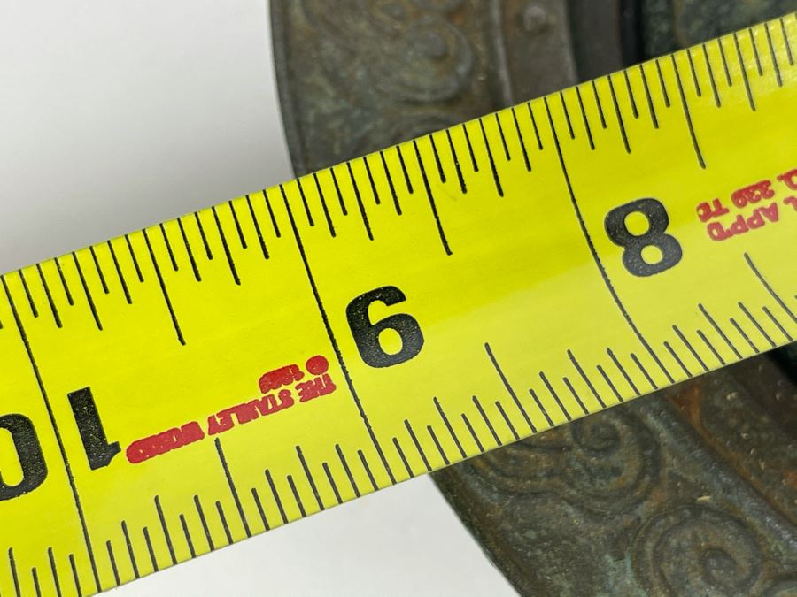 Contemporary Asian Incense Burner Brass Bronze 9W [Photo 8]