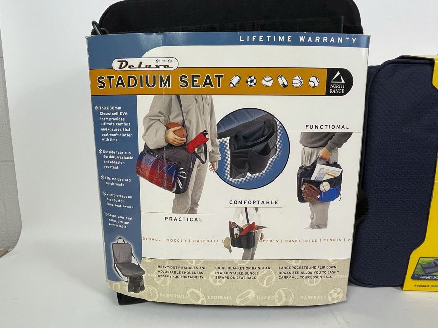 Pair Of New Stadium Seat Cushions [Photo 3]