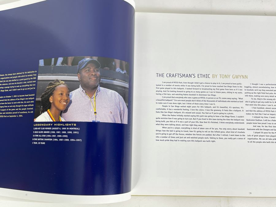 First Edition Book The Sweet Spot: The Story Of The San Diego Padres Petco Park [Photo 8]