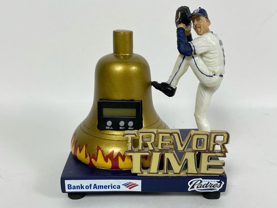 Vintage San Diego Pardres Trevor Time Trevor Hoffman Clock 4.5 [Photo 2]