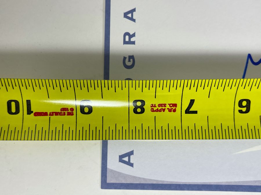 Glenn Hoffman #47 San Diego Padres Autograph 3rd Base Coach / Brother Of Trevor Hoffman 8.5 X 5.5 [Photo 3]