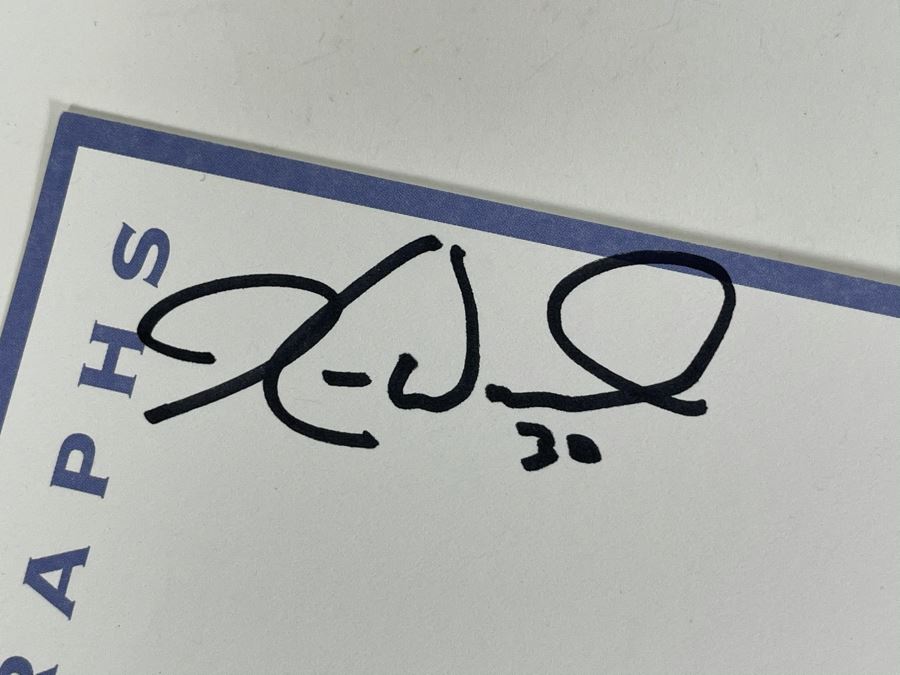 Kevin Ward #30 San Diego Padres Autograph Outfielder 8.5 X 5.5 [Photo 2]