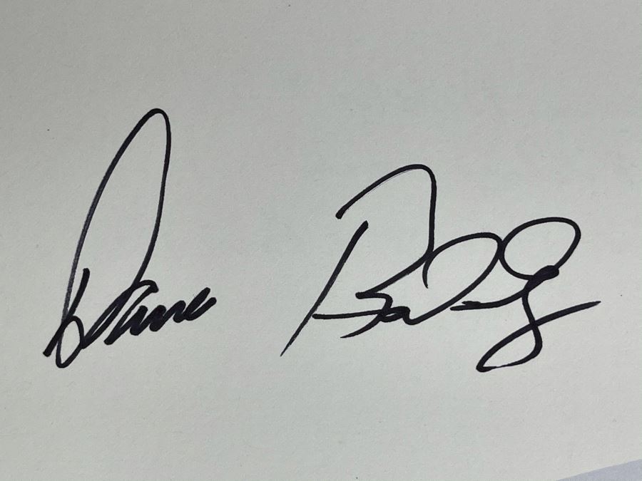 Darren Balsley #36 San Diego Padres Autograph Pitching Coach 8.5 X 5.5 [Photo 2]