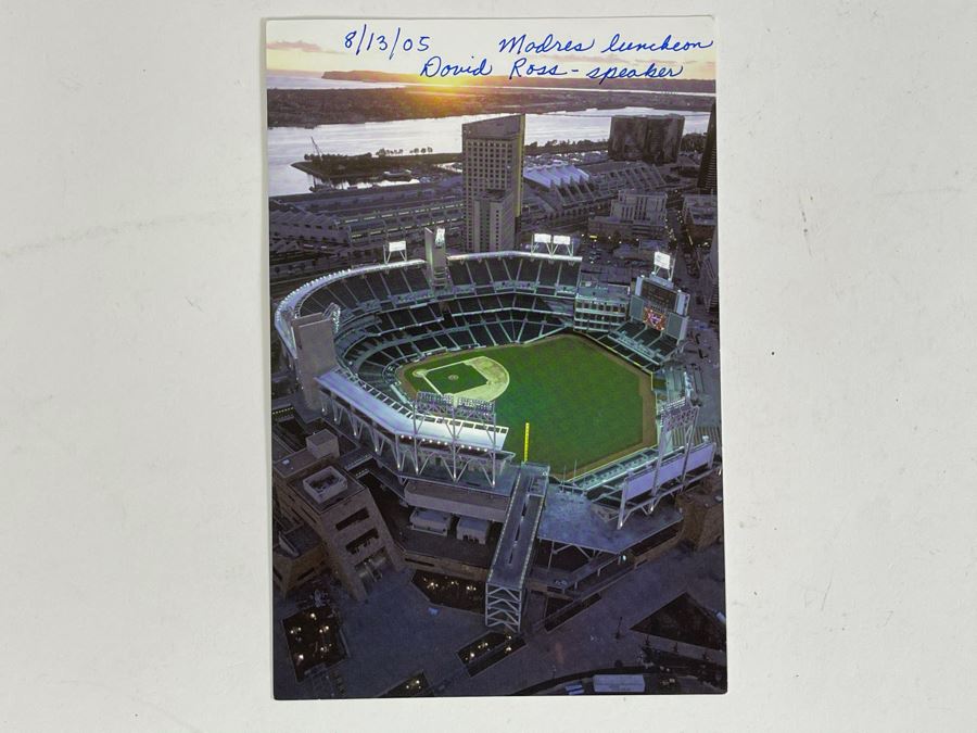David Ross #9 San Diego Padres Autograph Catcher / Current Manager Of Chicago Cubs 6 X 4 [Photo 2]