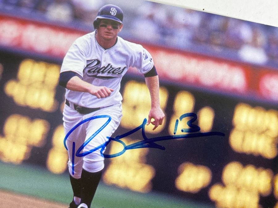 Robert Fick #13 San Diego Padres Autograph 6 X 4 [Photo 2]