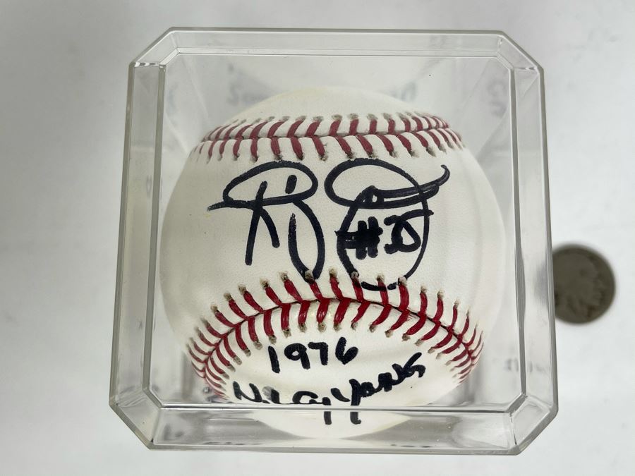 Randy Jones Autograph Hall Of Fame San Diego Padres Signed Baseball