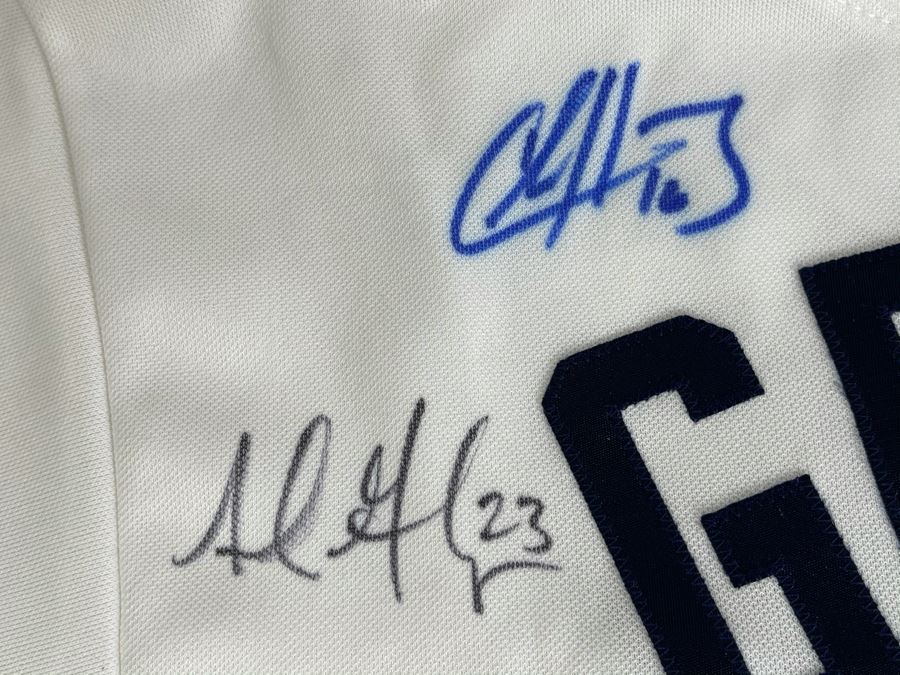 Khalil Greene San Diego Padres Baseball Jersey: Signed Autographs From Jake Peavy, Ryan Klesko, Dave Roberts, Chris Young, Brian Sweeney, Adrian Gonzales, Bud Black And More - See Details [Photo 4]
